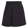 Women Adidas Sportswear Adjustable Primeblue Shorts, Black, A901_ONE, thumbnail image number 6