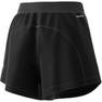 Women Adidas Sportswear Adjustable Primeblue Shorts, Black, A901_ONE, thumbnail image number 7