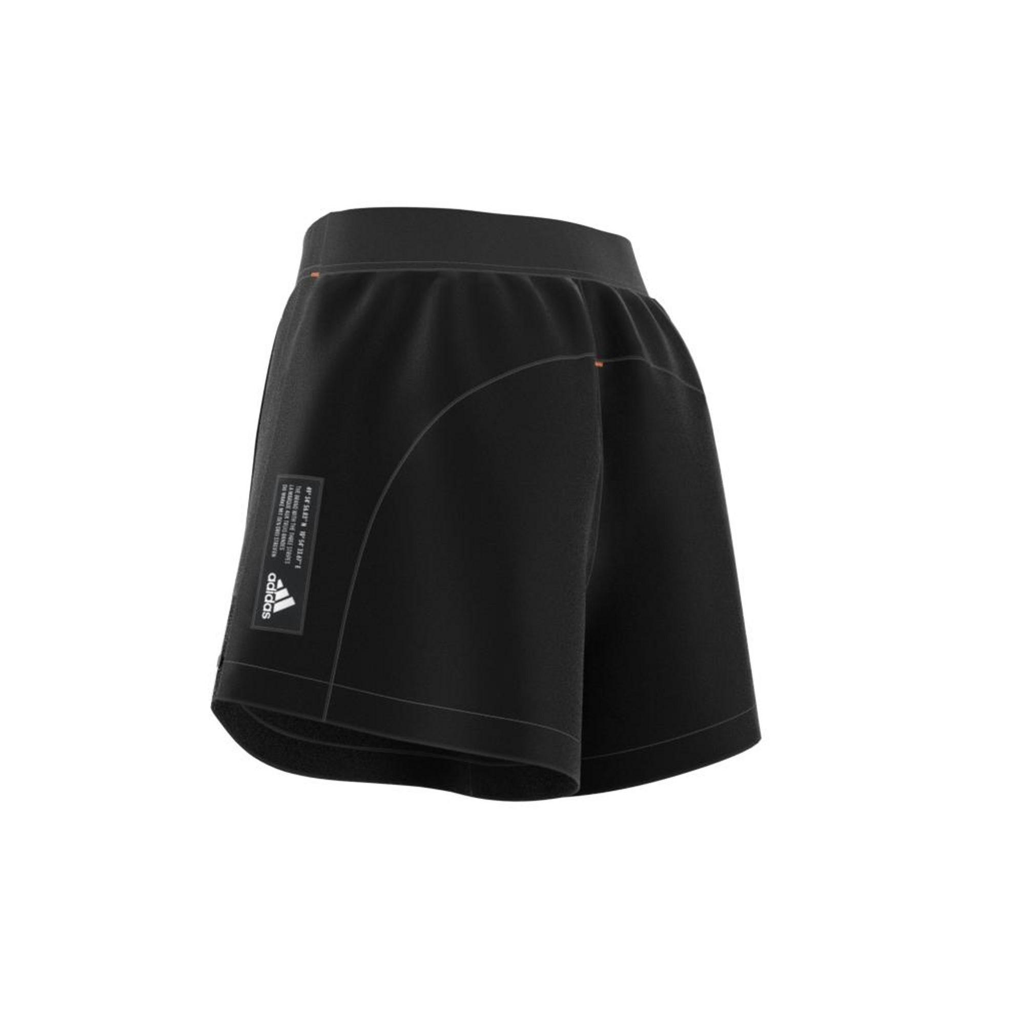 Sportswear Adjustable Primeblue Shorts, Black, A901_ONE, large image number 12
