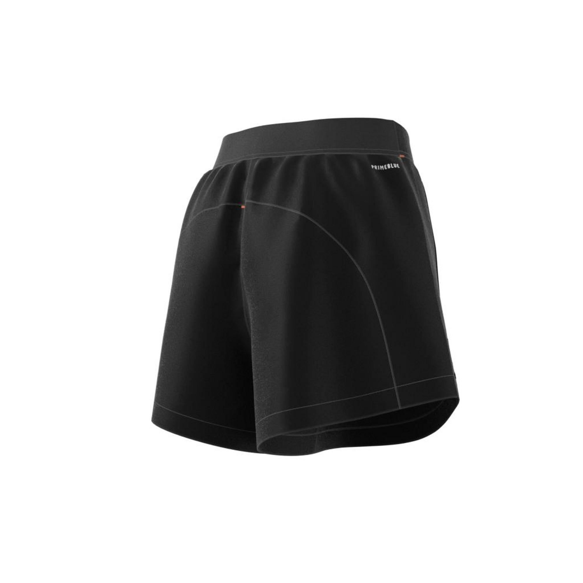 Sportswear Adjustable Primeblue Shorts, Black, A901_ONE, large image number 13