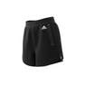 Women Adidas Sportswear Adjustable Primeblue Shorts, Black, A901_ONE, thumbnail image number 14