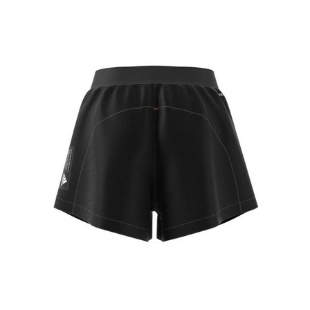 Women Adidas Sportswear Adjustable Primeblue Shorts, Black, A901_ONE, large image number 19
