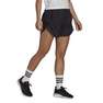Women Adidas Sportswear Adjustable Primeblue Shorts, Black, A901_ONE, thumbnail image number 25