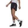 Women Adidas Sportswear Adjustable Primeblue Shorts, Black, A901_ONE, thumbnail image number 26