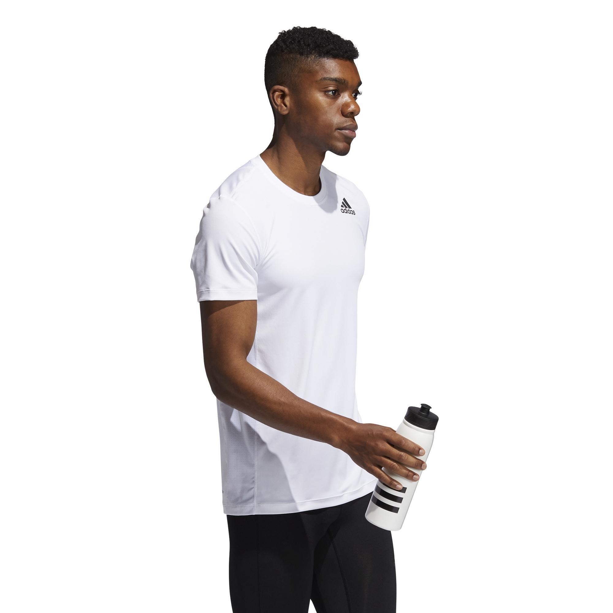 Techfit Compression T-Shirt, White, A901_ONE, large image number 1
