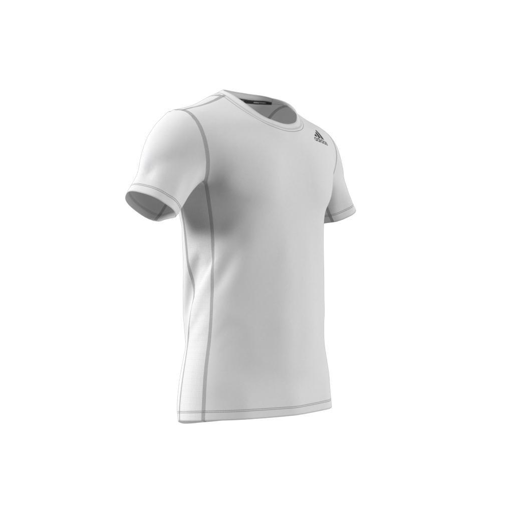 Techfit Compression T-Shirt, White, , large image number 8