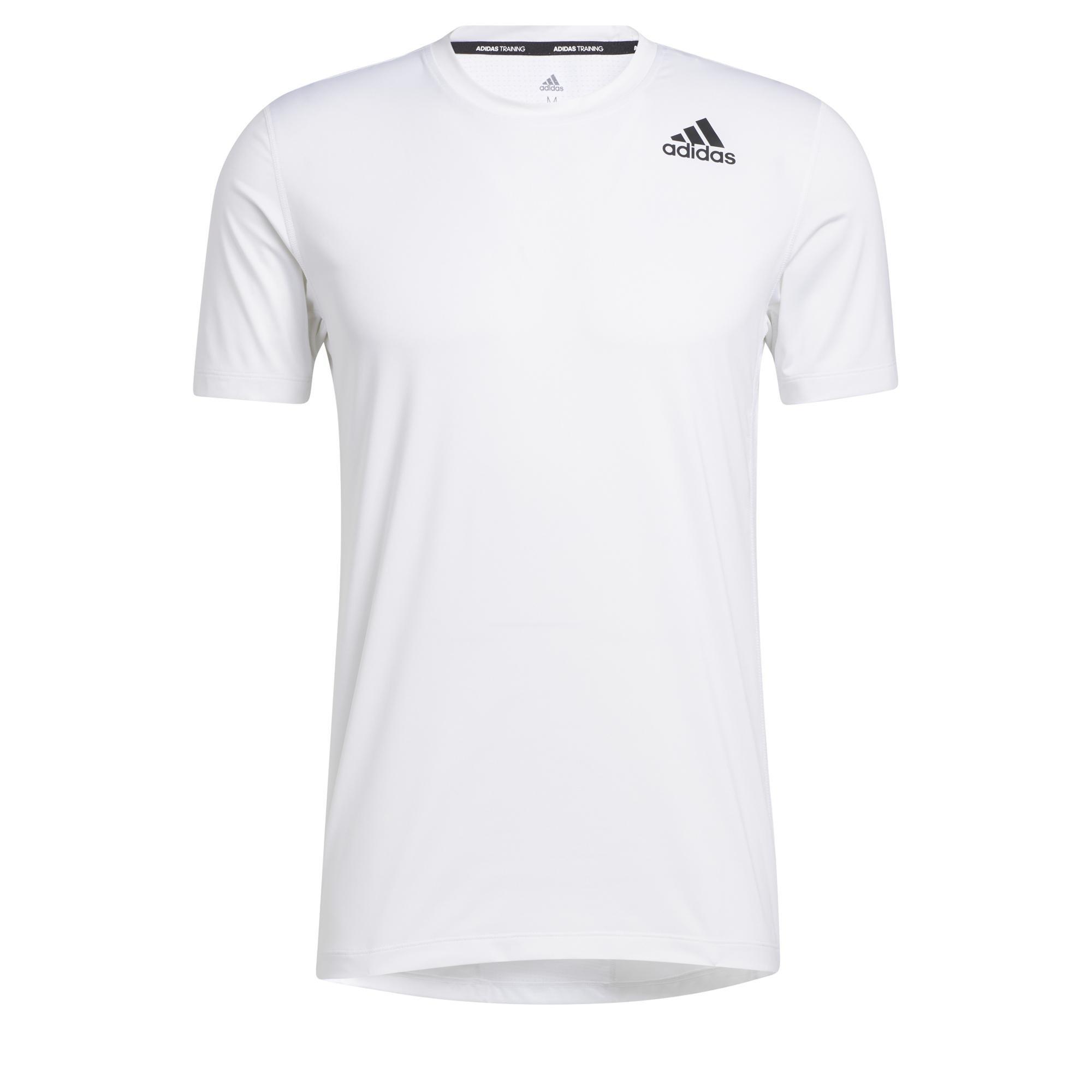Techfit Compression T-Shirt, White, A901_ONE, large image number 18