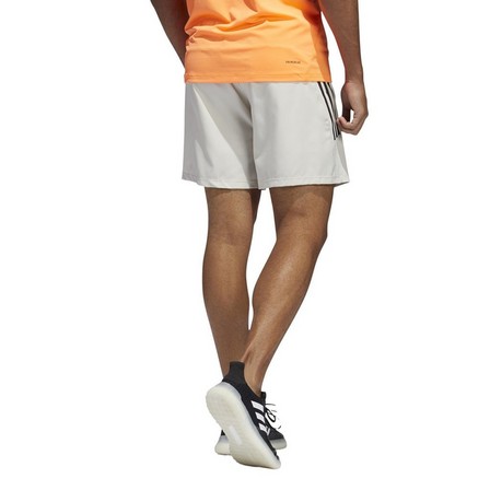 Men Aeroready 3-Stripes Slim Shorts Alumina, A901_ONE, large image number 8