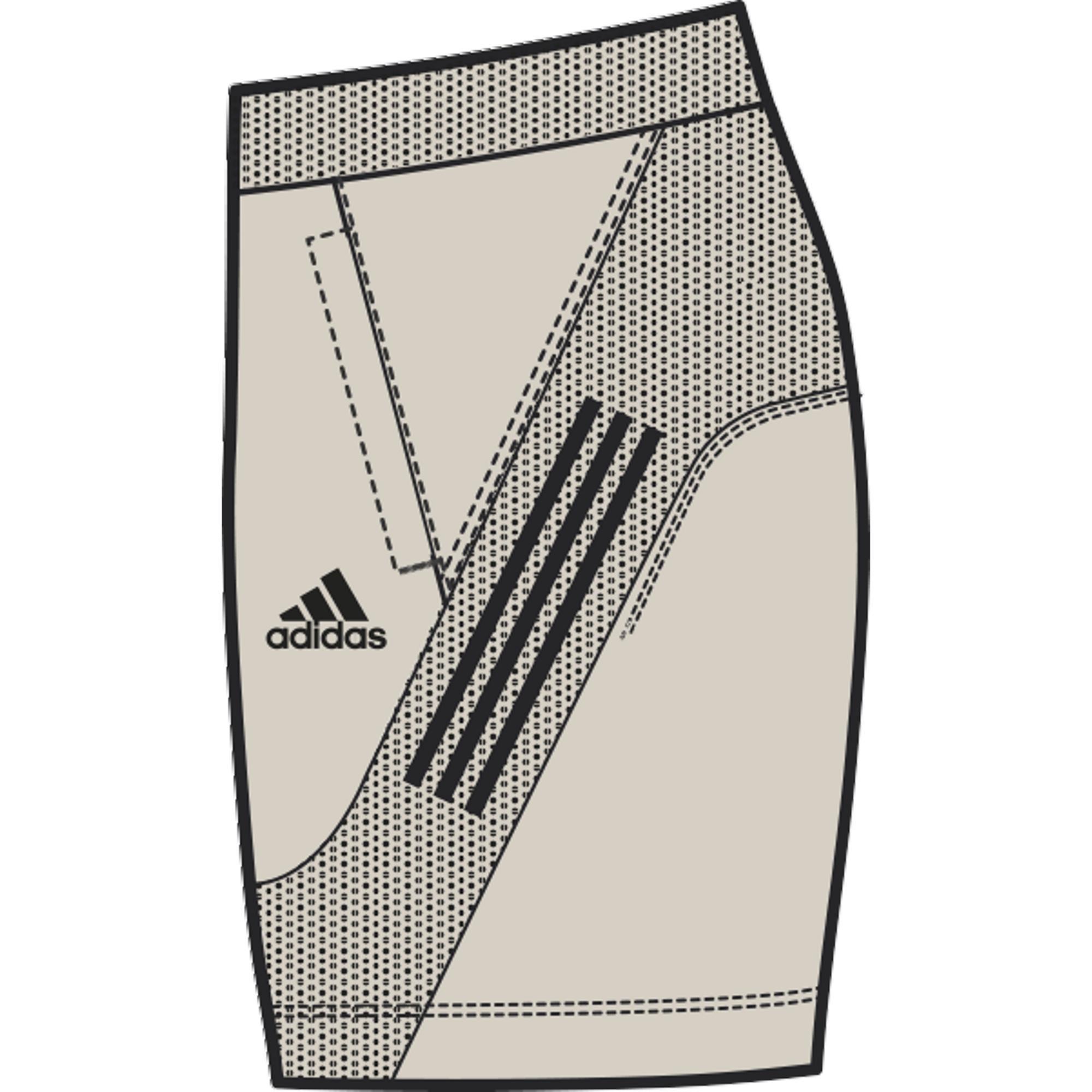 Aeroready 3-Stripes Slim Shorts, Beige, , large image number 12