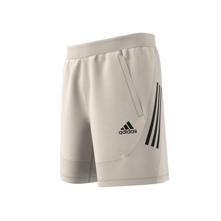 Men Aeroready 3-Stripes Slim Shorts Alumina, A901_ONE, large image number 21