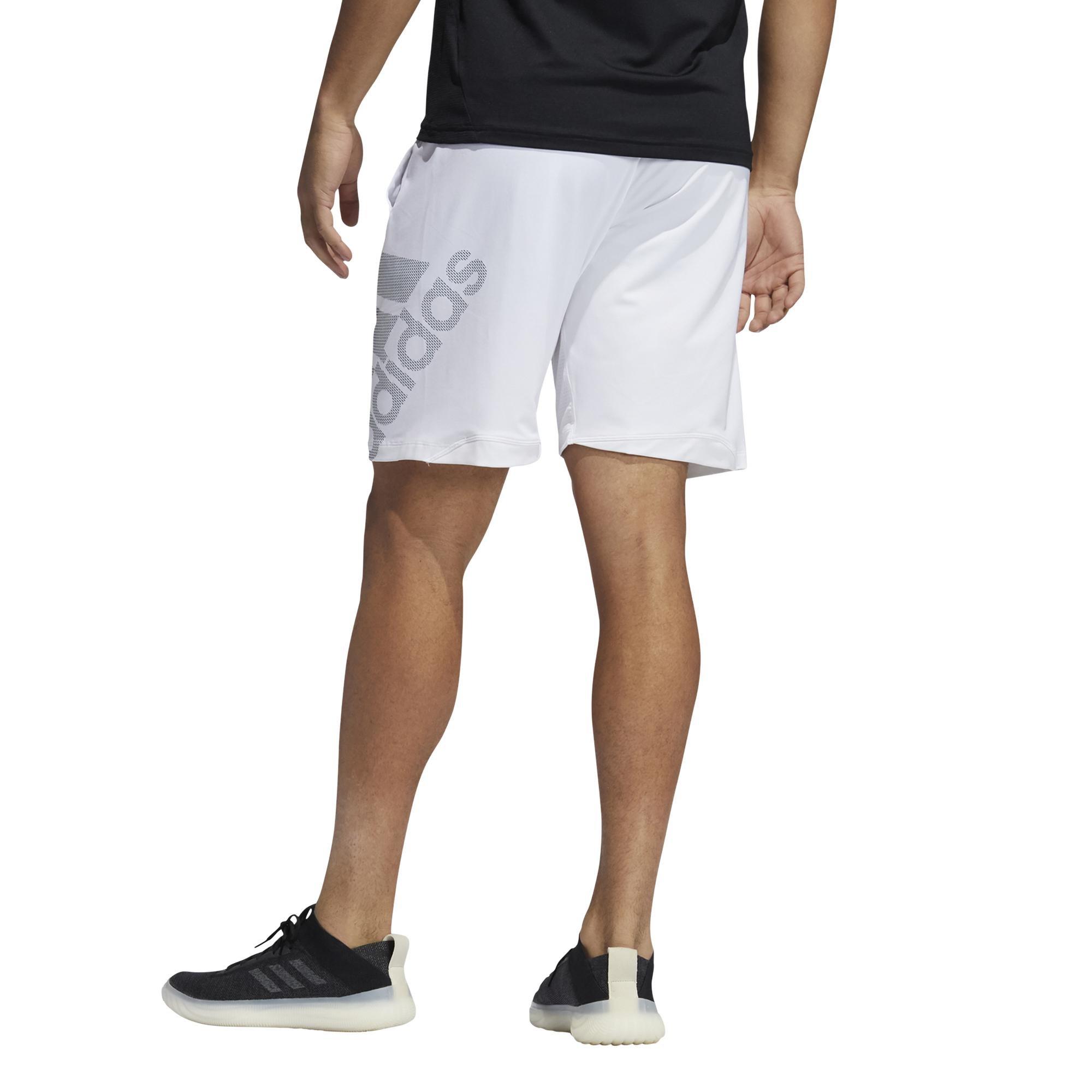 4Krft Sport Graphic Shorts, White, A901_ONE, large image number 3
