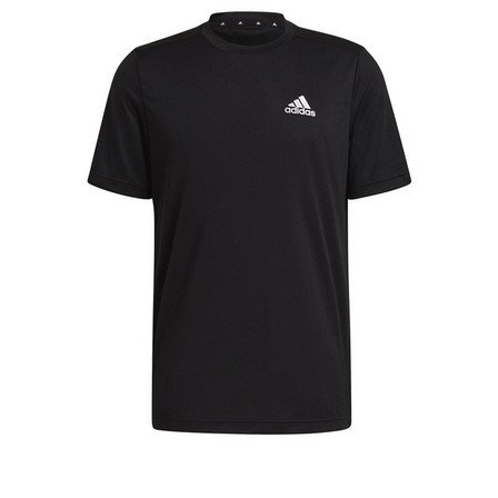 Men Aeroready Designed To Move Sport T-Shirt, Black, A901_ONE, large image number 1
