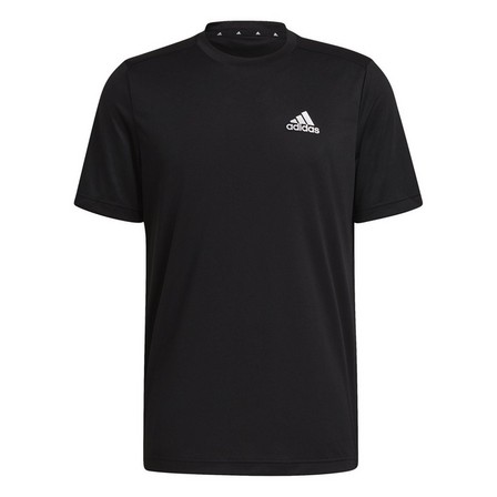 Men Aeroready Designed To Move Sport T-Shirt, Black, A901_ONE, large image number 5