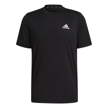 Men Aeroready Designed To Move Sport T-Shirt, Black, A901_ONE, large image number 6