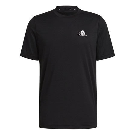 Men Aeroready Designed To Move Sport T-Shirt, Black, A901_ONE, large image number 7