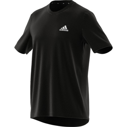Men Aeroready Designed To Move Sport T-Shirt, Black, A901_ONE, large image number 16
