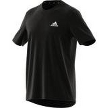 Men Aeroready Designed To Move Sport T-Shirt, Black, A901_ONE, large image number 18