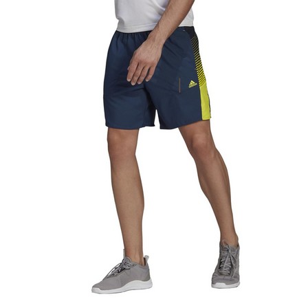 Men Designed 2 Move Activated Tech Aeroready Shorts, Navy, A901_ONE, large image number 0