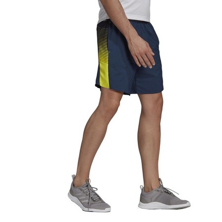 Men Designed 2 Move Activated Tech Aeroready Shorts, Navy, A901_ONE, large image number 1