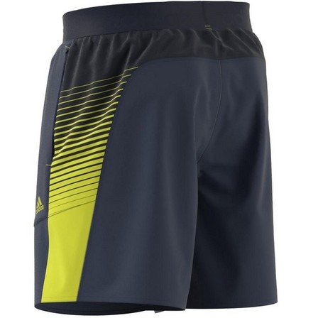 Men Designed 2 Move Activated Tech Aeroready Shorts, Navy, A901_ONE, large image number 8