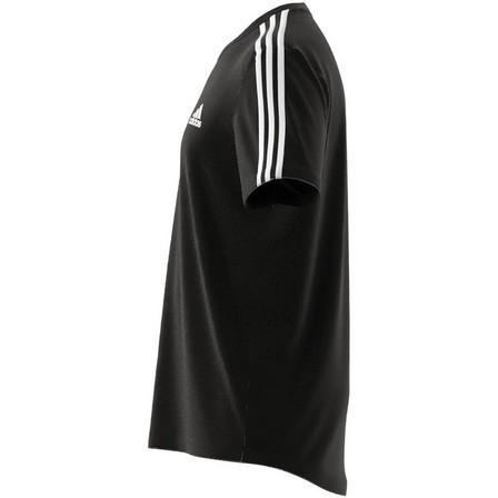 Men Aeroready Sport 3-Stripes T-Shirt, Black, A901_ONE, large image number 5