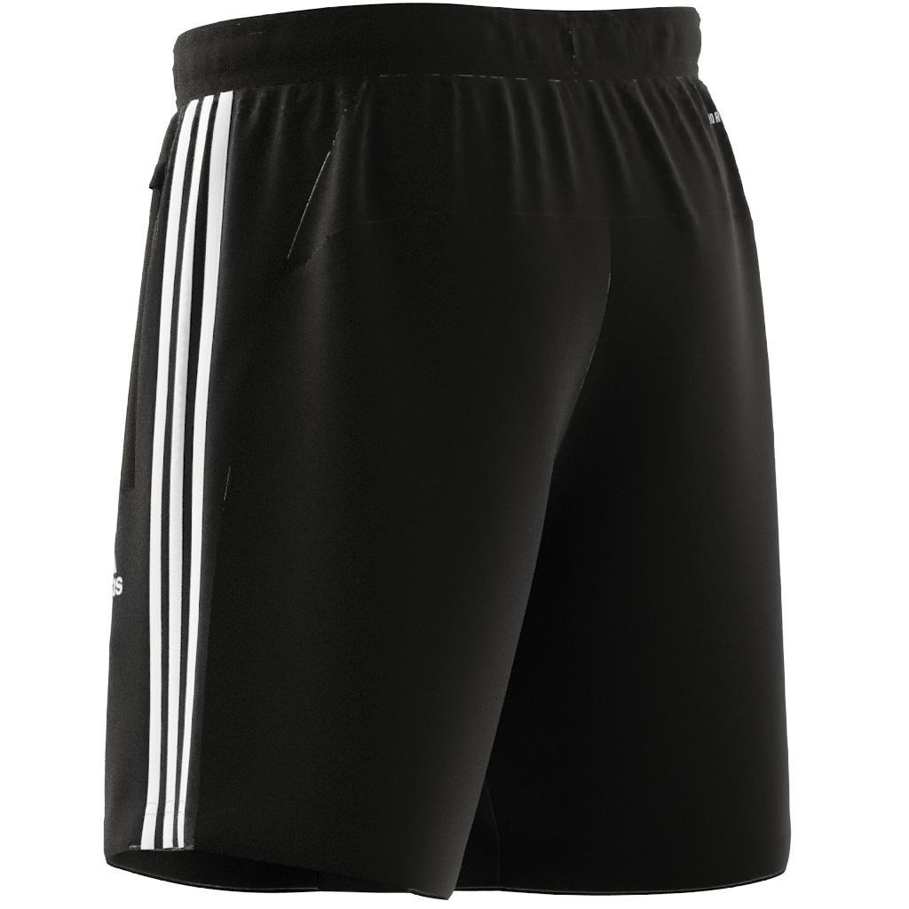 Men Primeblue Designed To Move Sport 3-Stripes Shorts, Black, A901_ONE, large image number 3