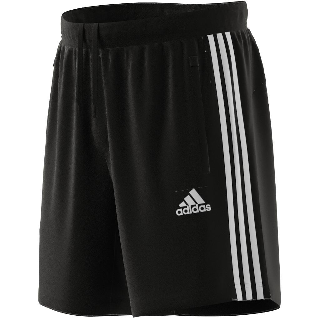 Men Primeblue Designed To Move Sport 3-Stripes Shorts, Black, A901_ONE, large image number 8