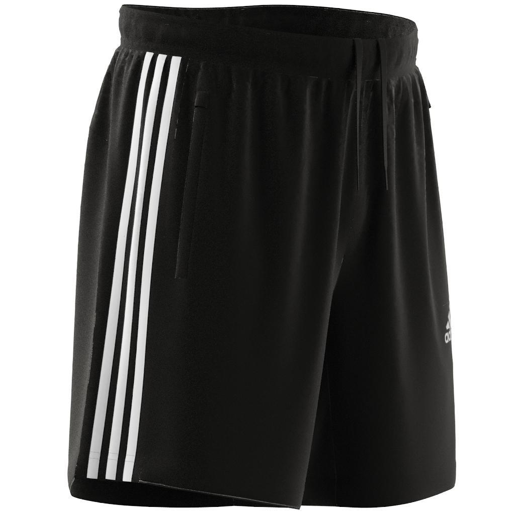 Men Primeblue Designed To Move Sport 3-Stripes Shorts, Black, A901_ONE, large image number 9