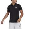 Men Aeroready Designed To Move Sport Polo Shirt, Black, A901_ONE, thumbnail image number 1