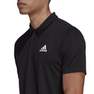 Men Aeroready Designed To Move Sport Polo Shirt, Black, A901_ONE, thumbnail image number 3
