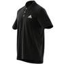 Men Aeroready Designed To Move Sport Polo Shirt, Black, A901_ONE, thumbnail image number 7