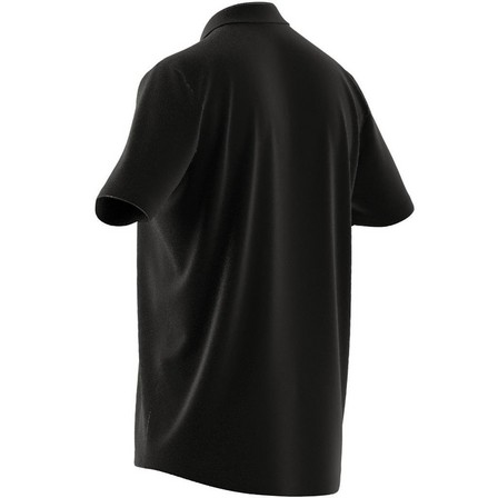 Men Aeroready Designed To Move Sport Polo Shirt, Black, A901_ONE, large image number 10