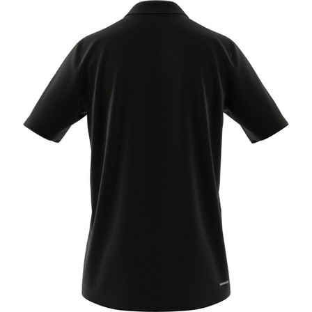 Men Aeroready Designed To Move Sport Polo Shirt, Black, A901_ONE, large image number 14