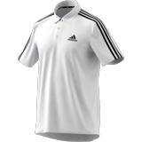 Primeblue Designed To Move Sport 3-Stripes Polo Shirt, White, A901_ONE, large image number 16