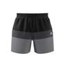 Men Short-Length Colorblock Swim Shorts, Black, A901_ONE, thumbnail image number 7