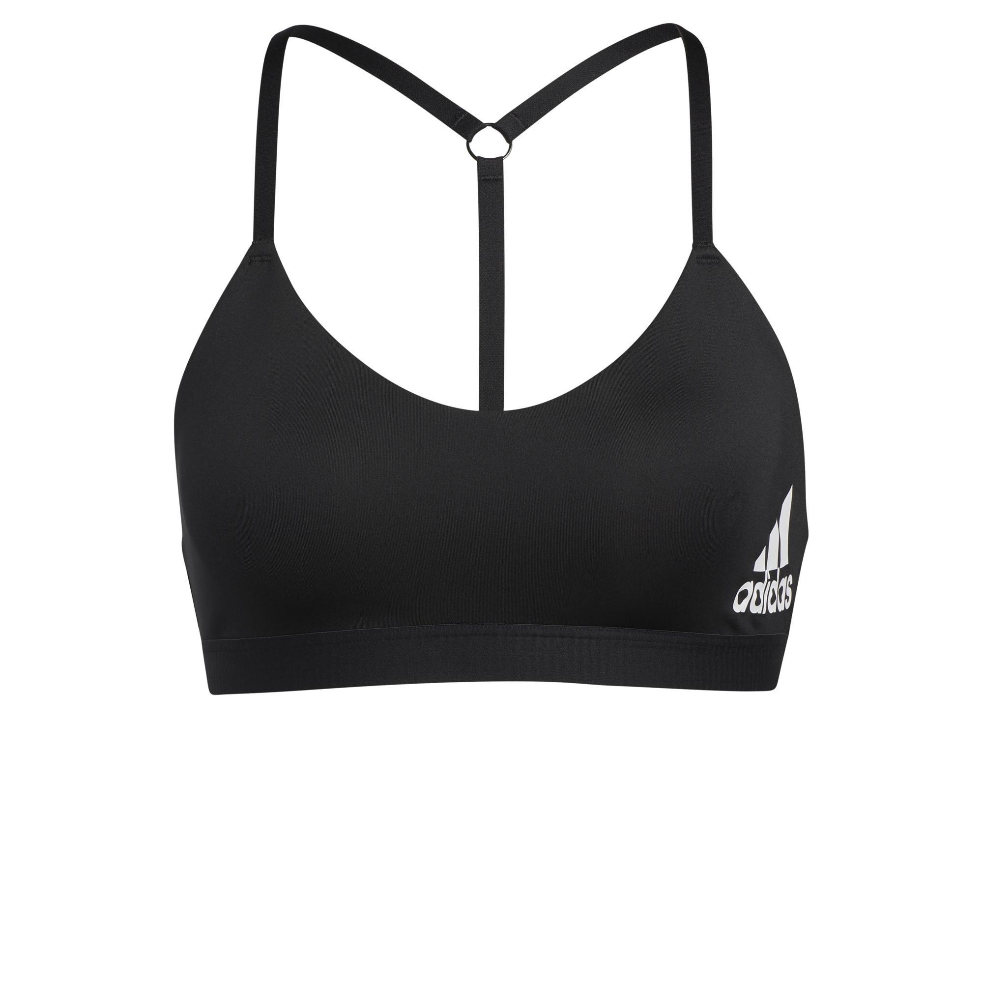 Women All Me Light Support Training Bra, Black, A901_ONE, large image number 3