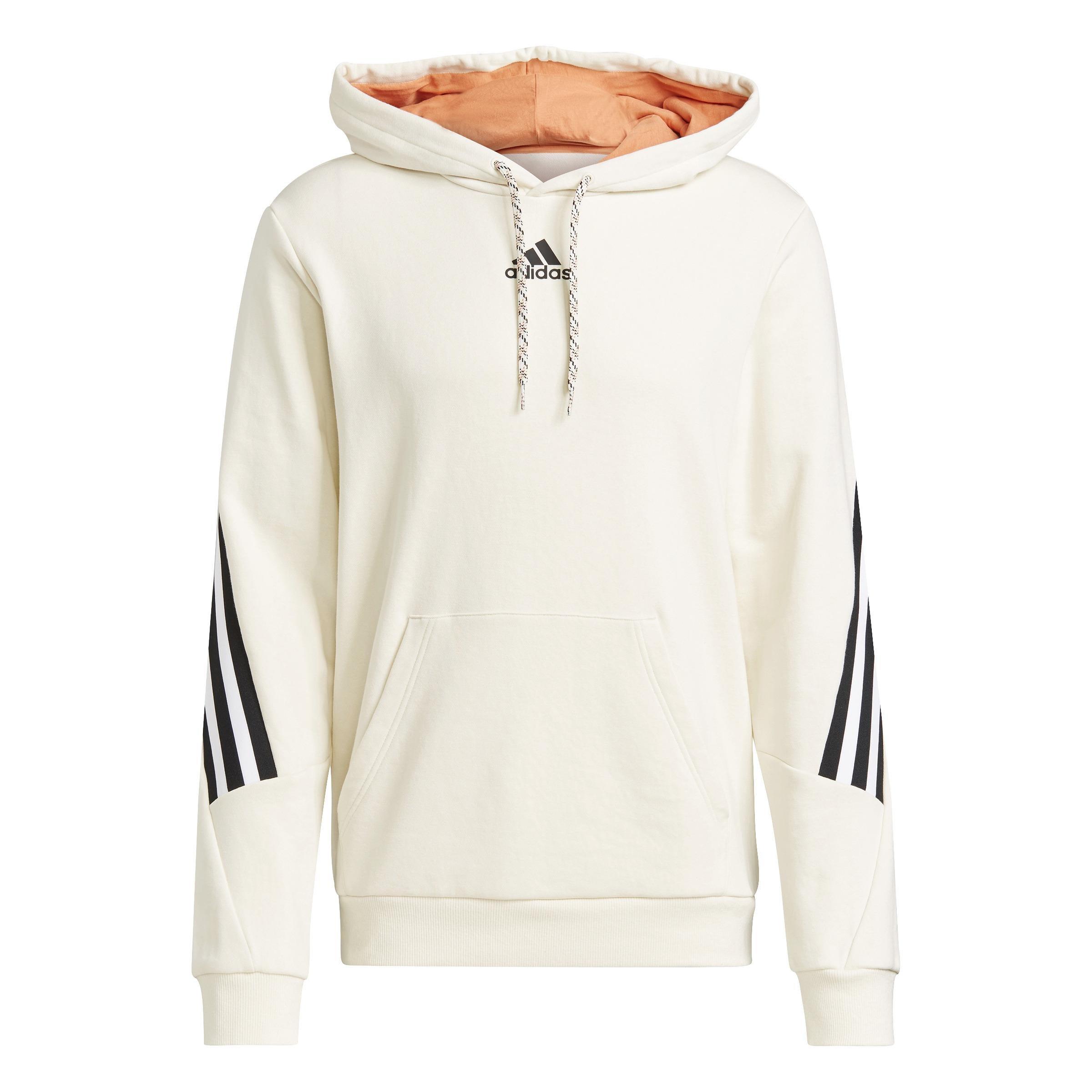 Sportswear 3-Stripes Tape Summer Hoodie, Beige, A901_ONE, large image number 5