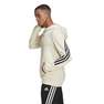 Men Adidas Sportswear 3-Stripes Tape Summer Hoodie, White, A901_ONE, thumbnail image number 23