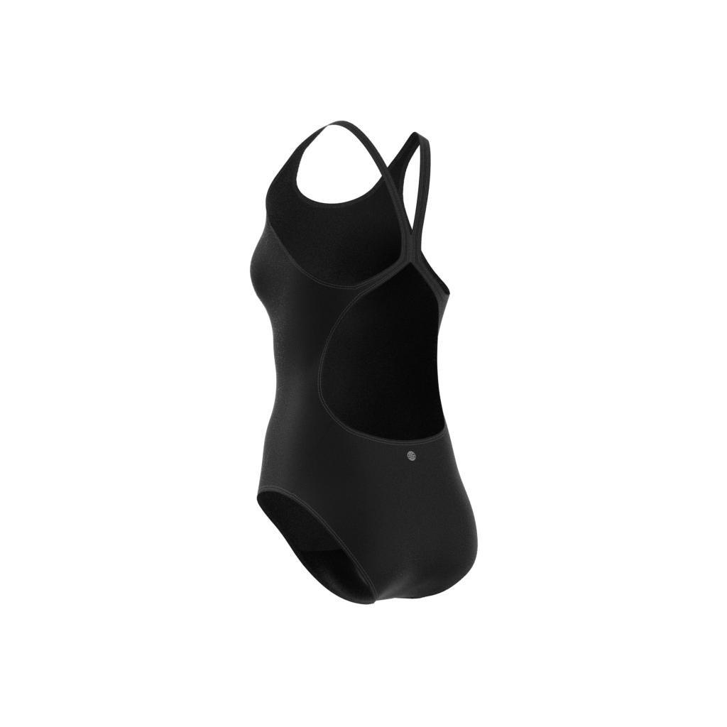 Sh3.Ro Big Logo Swimsuit, Black, A901_ONE, large image number 7