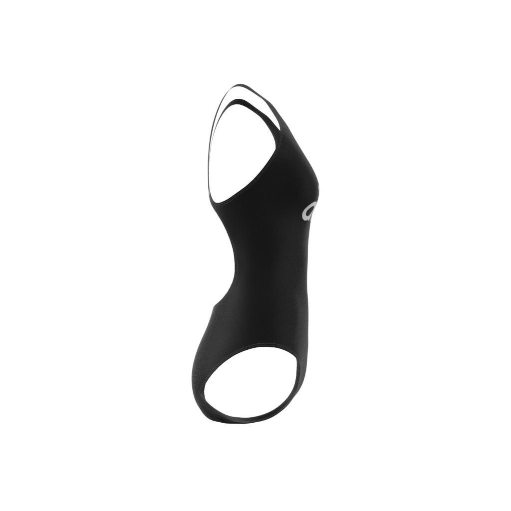 Sh3.Ro Big Logo Swimsuit, Black, A901_ONE, large image number 11