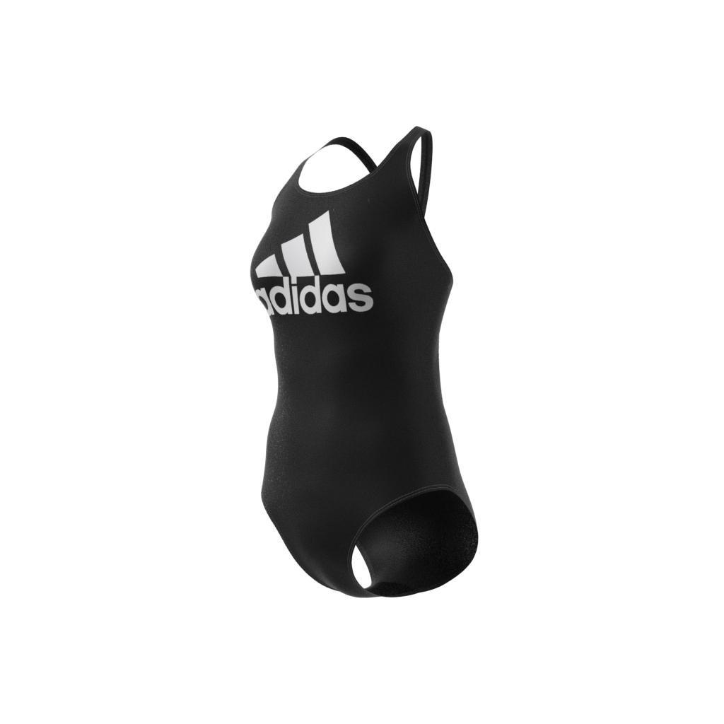 Sh3.Ro Big Logo Swimsuit, Black, A901_ONE, large image number 14