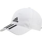 Unisex Aeroready 3-Stripes Baseball Cap, White, A901_ONE, large image number 12