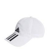 Unisex Aeroready 3-Stripes Baseball Cap, White, A901_ONE, large image number 14