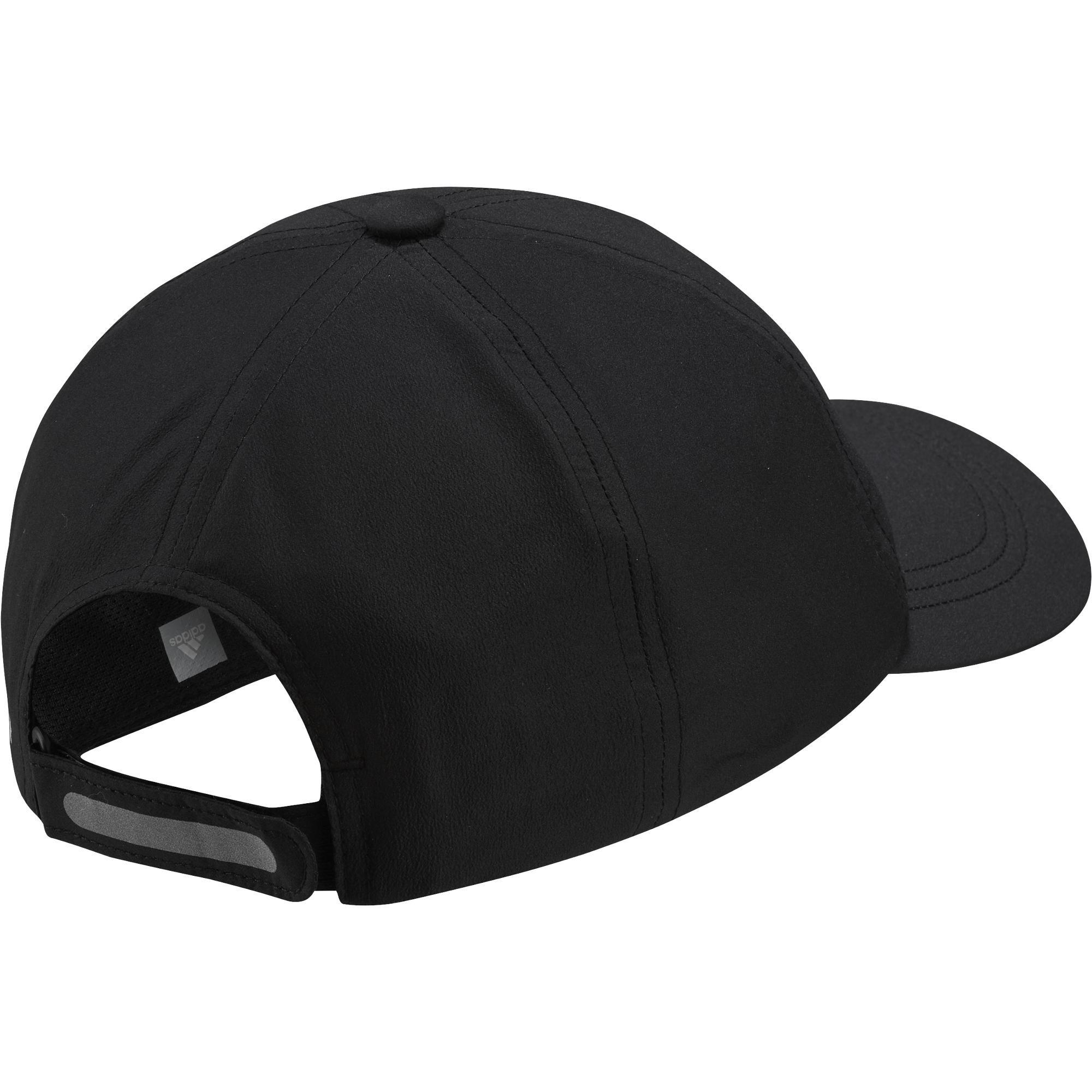Unisex Aeroready Primeblue Runner Low Cap, Black, , large image number 4