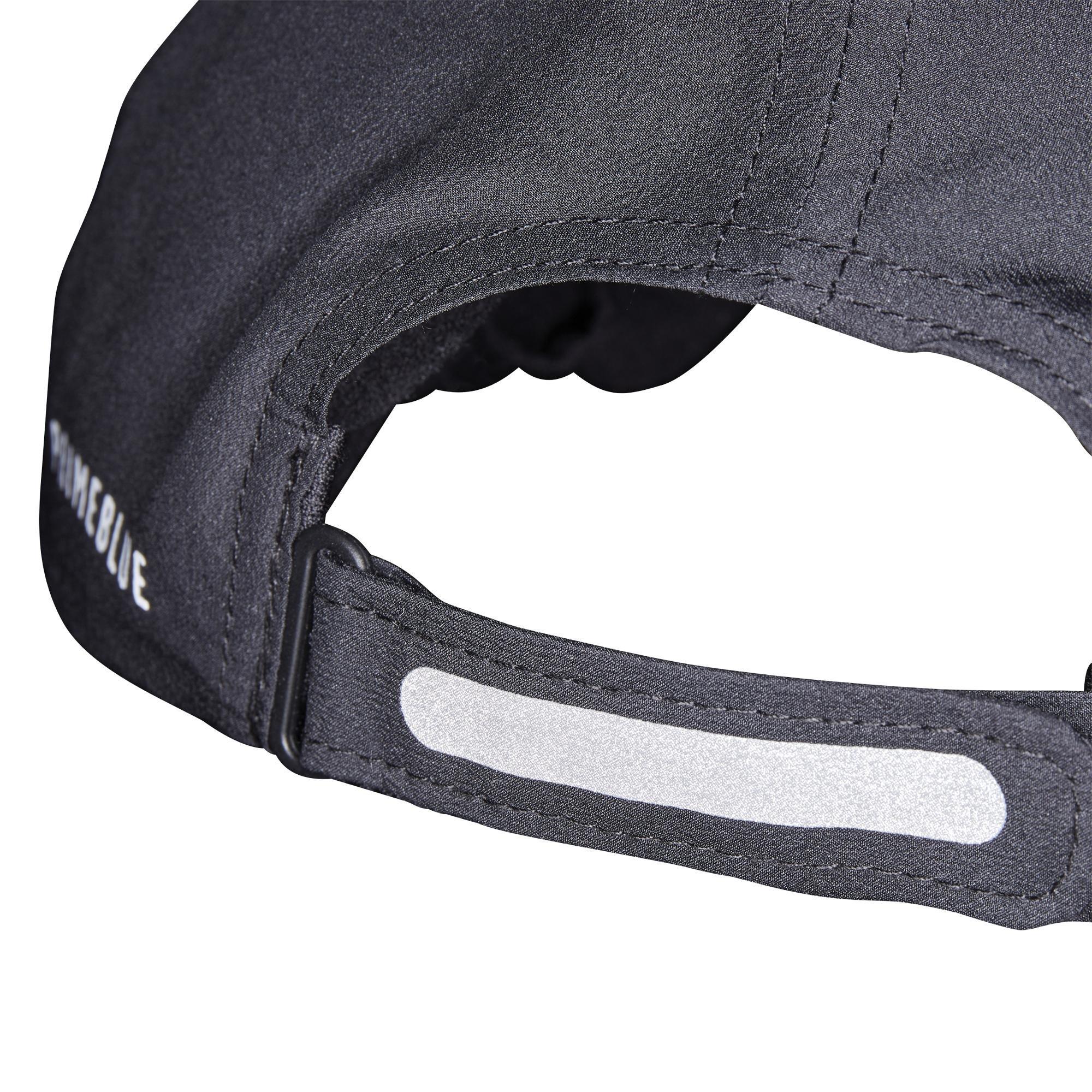 Unisex Aeroready Primeblue Runner Low Cap, Black, , large image number 5