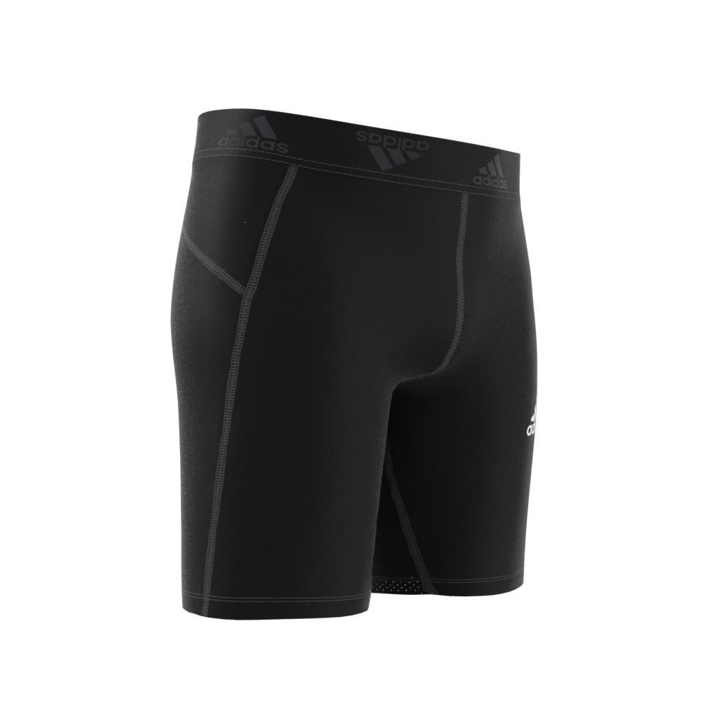 Techfit Short Tights, Black, A901_ONE, large image number 3