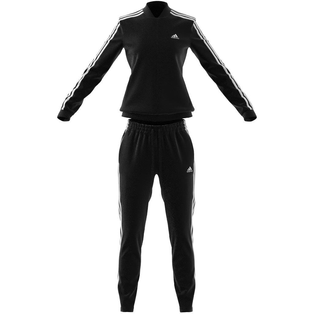 Essentials 3-Stripes Track Suit, Black, A901_ONE, large image number 1