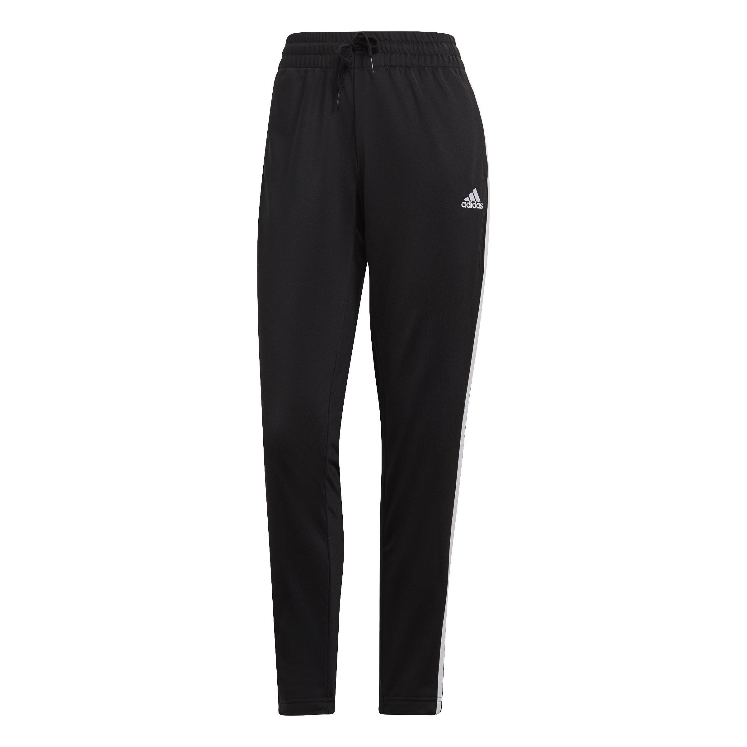 Essentials 3-Stripes Tracksuit BLACK/WHITE Female Adult, , large image number 7