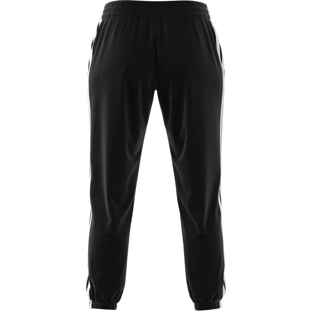 adidas Essentials Woven 3-Stripes 7/8 Tracksuit Bottoms, Black, A901_ONE, large image number 0