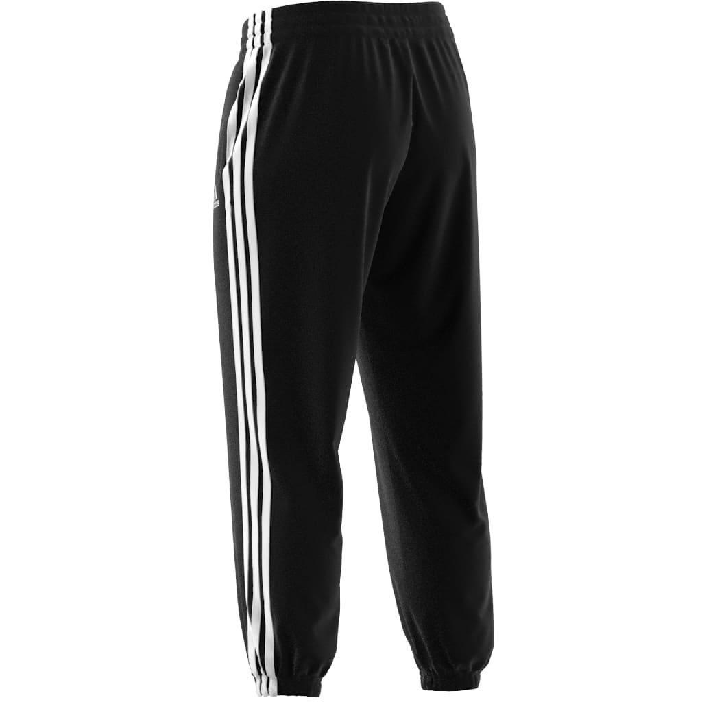 adidas Essentials Woven 3-Stripes 7/8 Tracksuit Bottoms, Black, A901_ONE, large image number 1